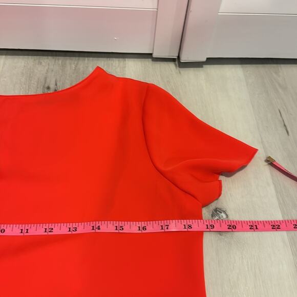 Zara Basic Pre Loved Blouse with high/ low and back bottom drape. - Picture 8 of 9